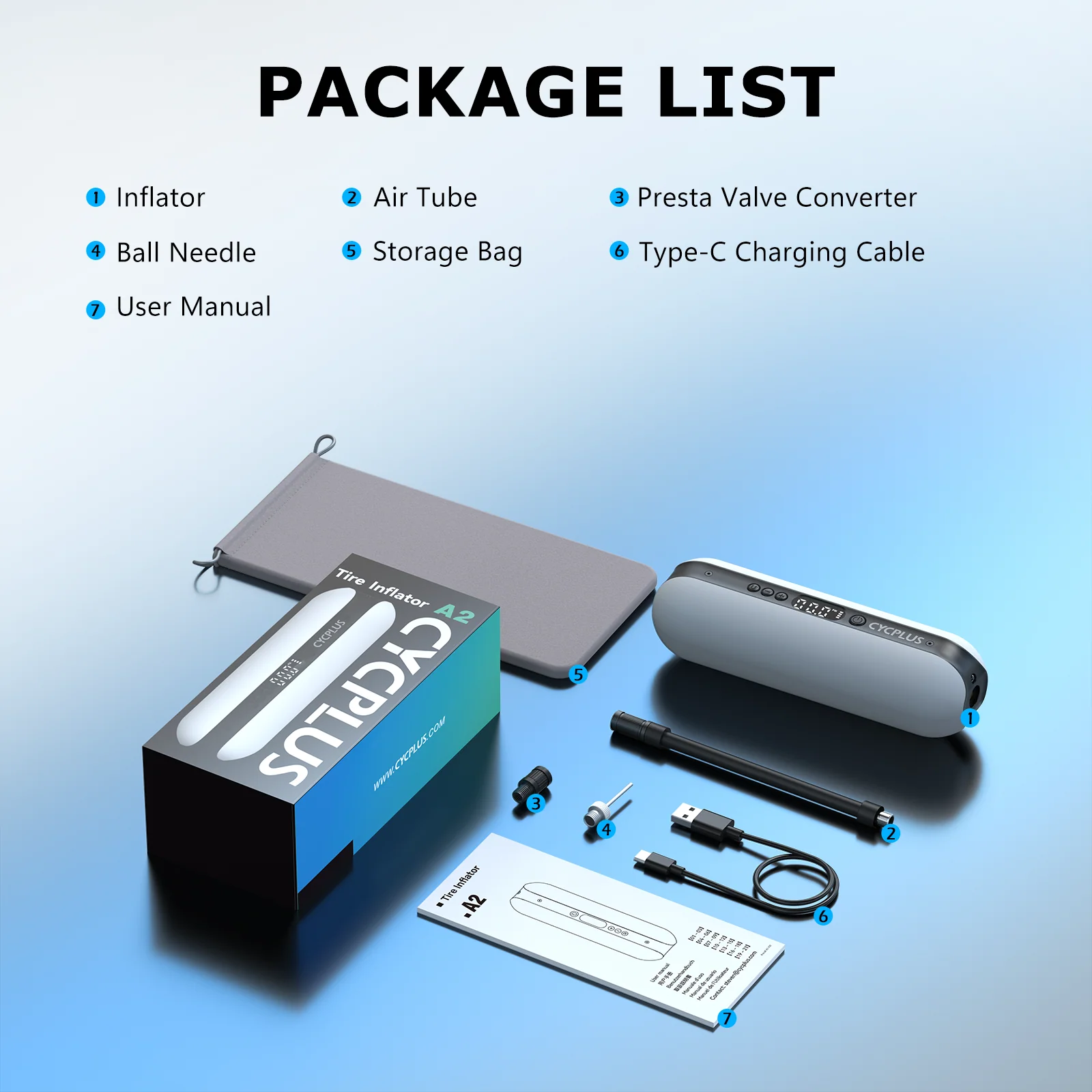 Electric Air Pump A2 Pro - Image 9