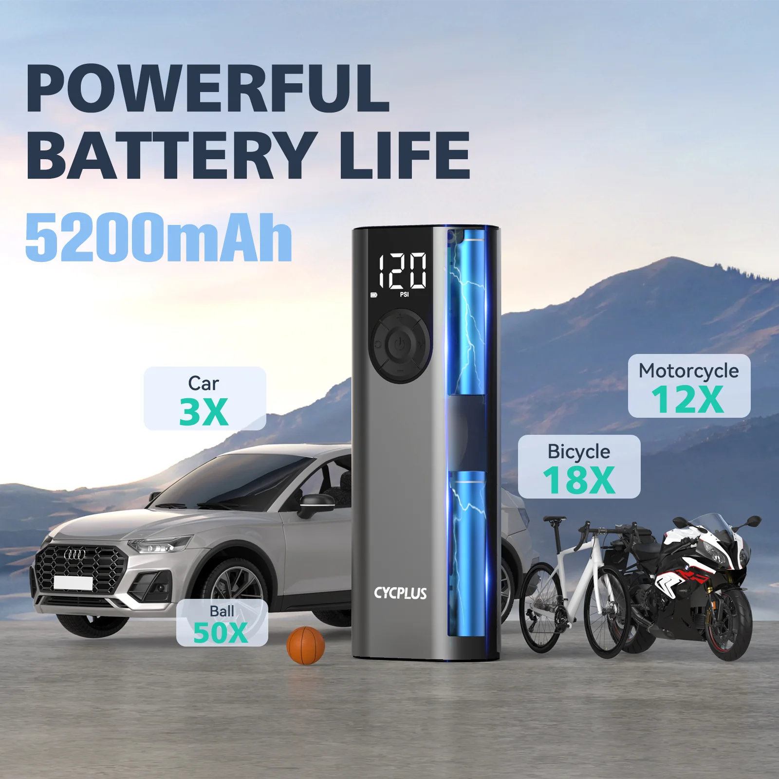 Electric Air Pump A8 - Image 4