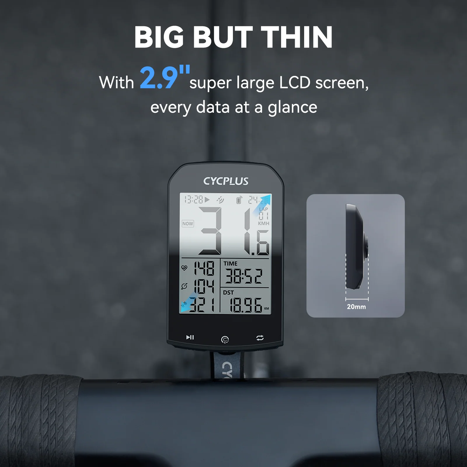 M1 GPS Wireless Bike Computer - Image 9