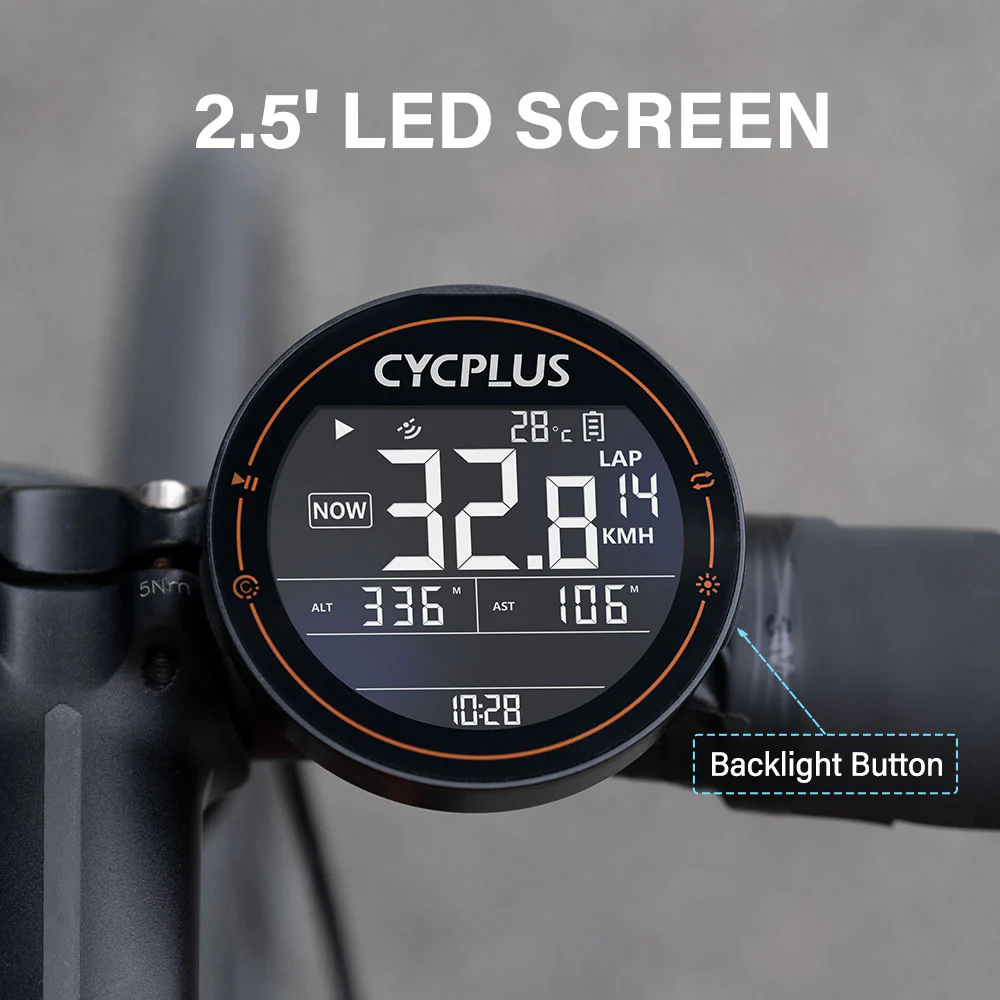 CYCPLUS M2 BIKE GPS COMPUTER + Front Mount Z1 - Image 3
